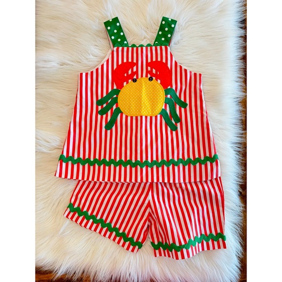 The Bailey Boys Other - The Bailey boys size 4t crab two piece‎ set EUC